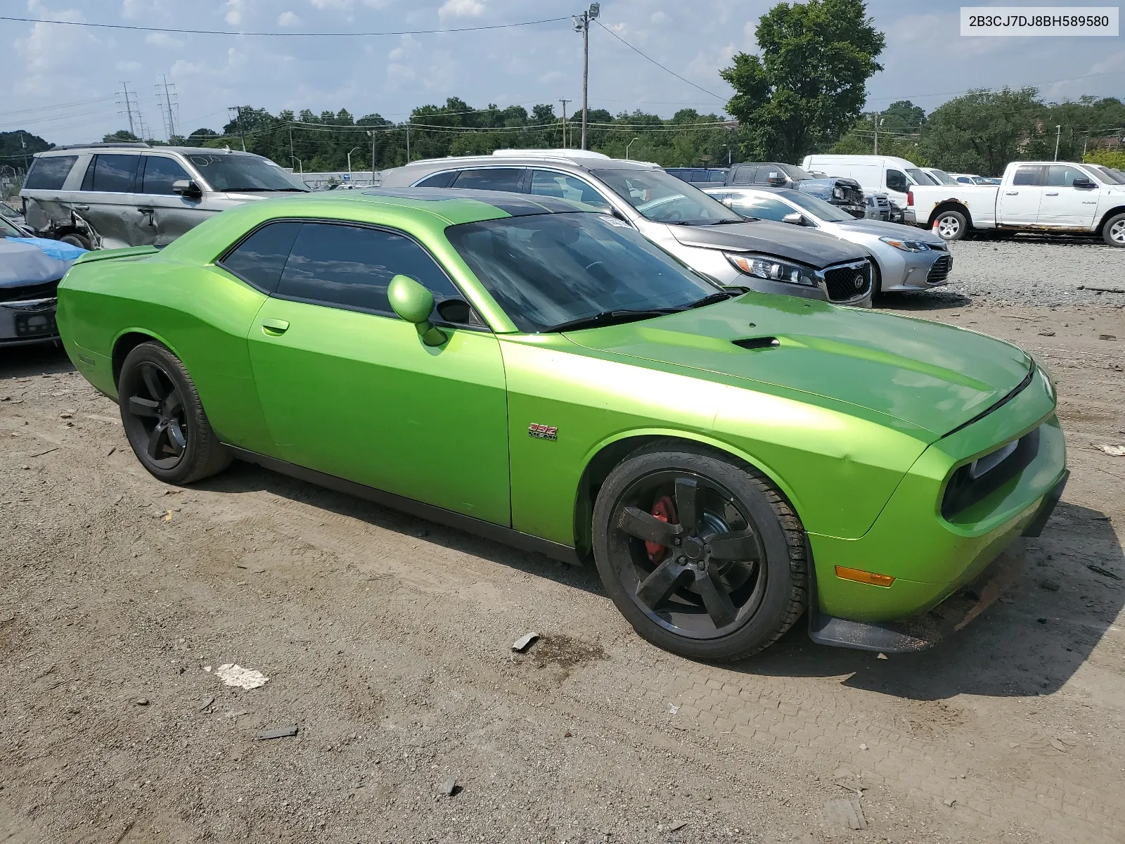 2B3CJ7DJ8BH589580 2011 Dodge Challenger Srt-8