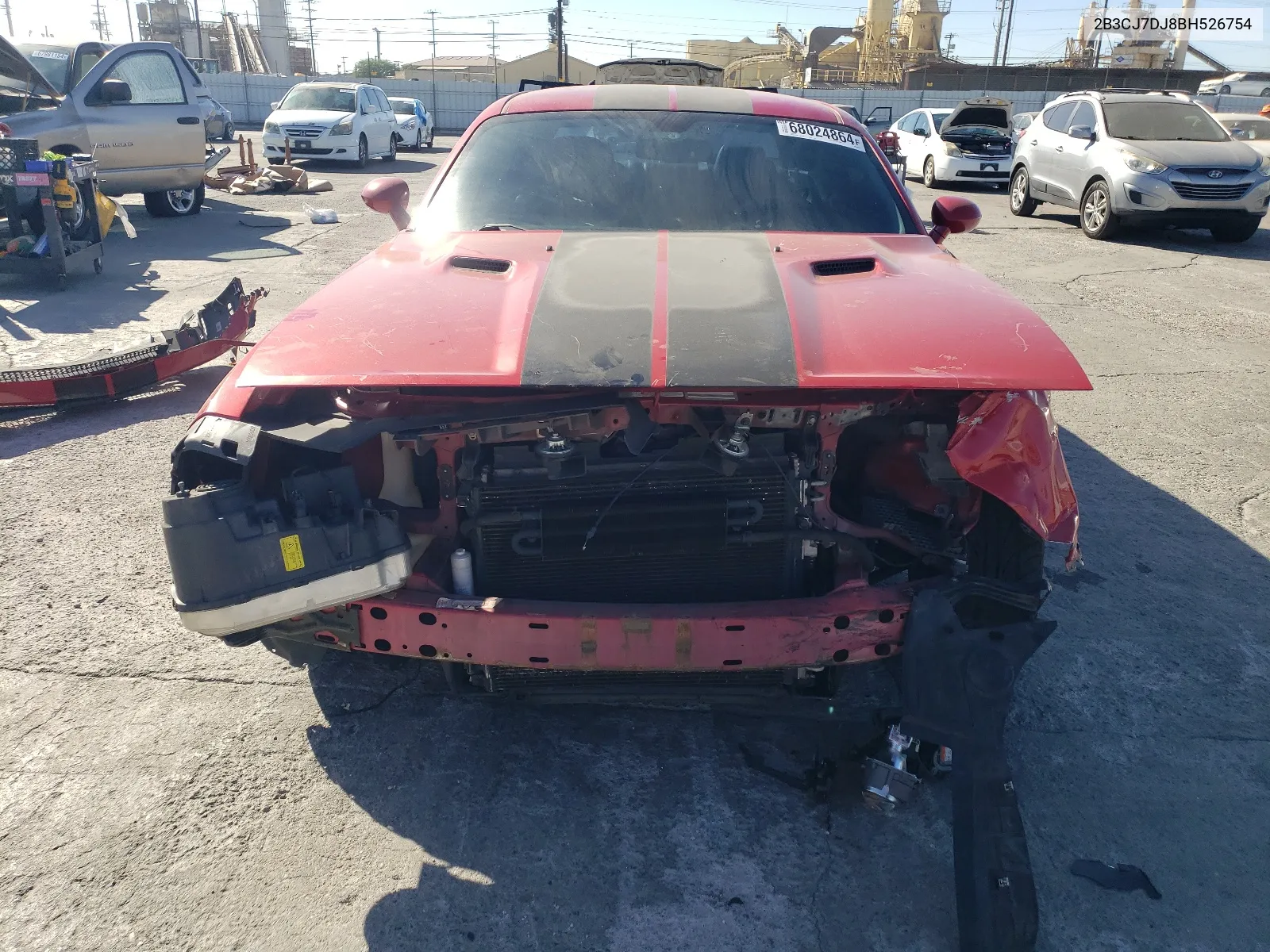 2B3CJ7DJ8BH526754 2011 Dodge Challenger Srt-8