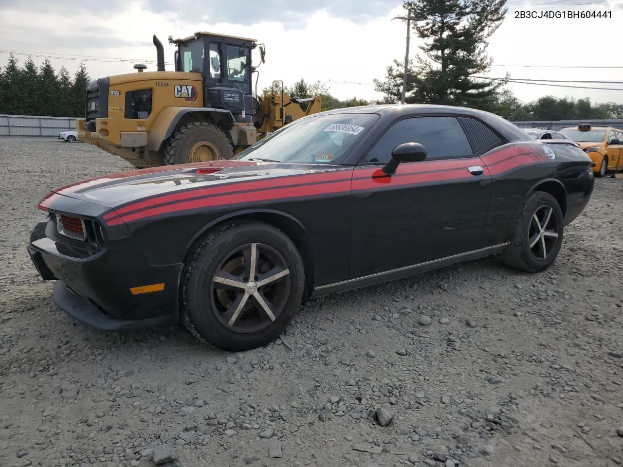 2011 Dodge Challenger VIN: 2B3CJ4DG1BH604441 Lot: 68636954