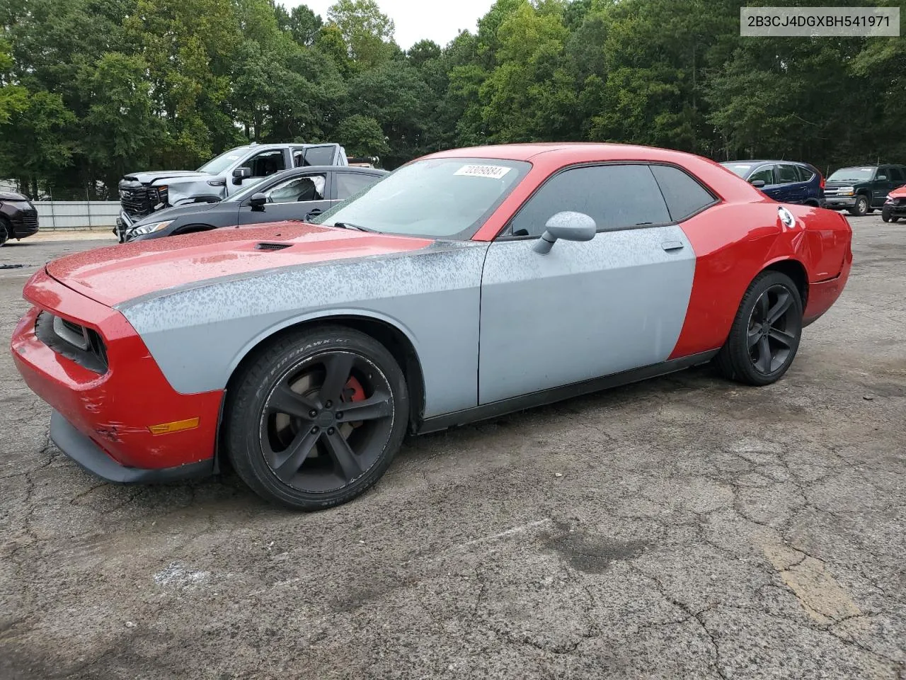 2011 Dodge Challenger VIN: 2B3CJ4DGXBH541971 Lot: 70309884