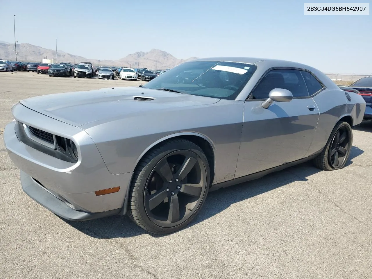 2B3CJ4DG6BH542907 2011 Dodge Challenger