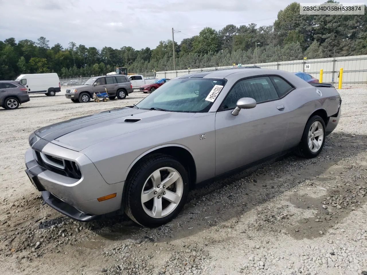 2B3CJ4DG5BH533874 2011 Dodge Challenger