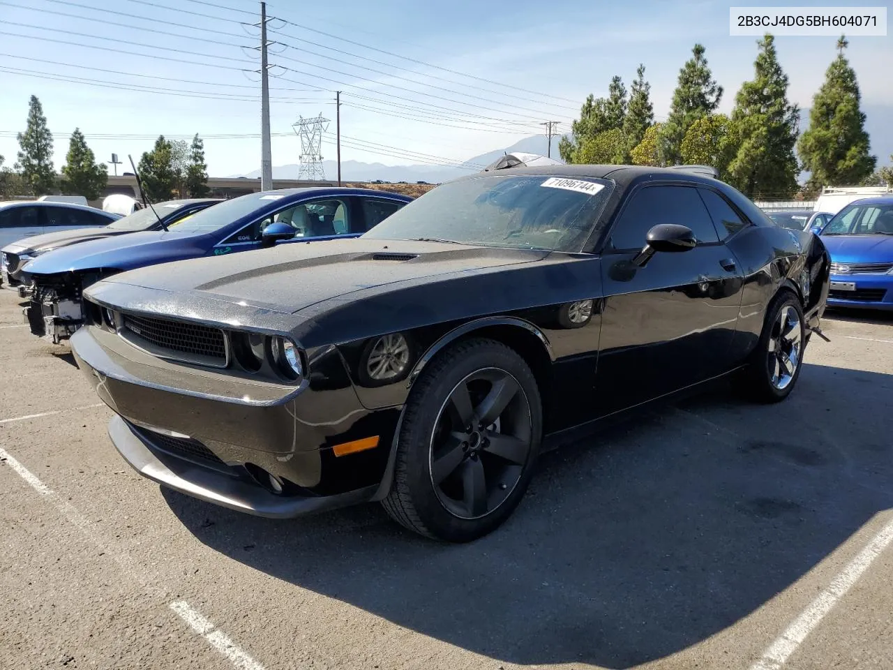 2011 Dodge Challenger VIN: 2B3CJ4DG5BH604071 Lot: 71096744