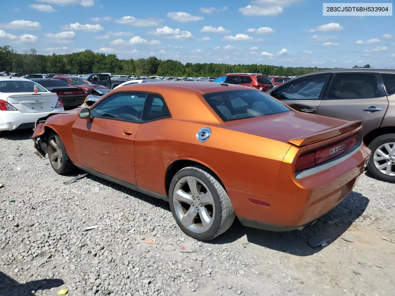 2011 Dodge Challenger R/T VIN: 2B3CJ5DT6BH533904 Lot: 72046354