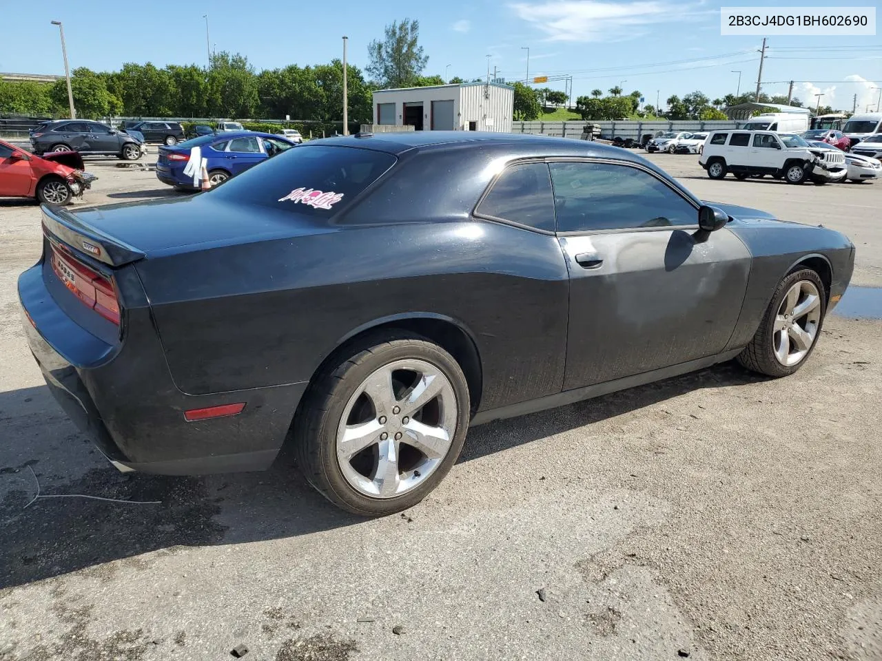 2011 Dodge Challenger VIN: 2B3CJ4DG1BH602690 Lot: 72180224