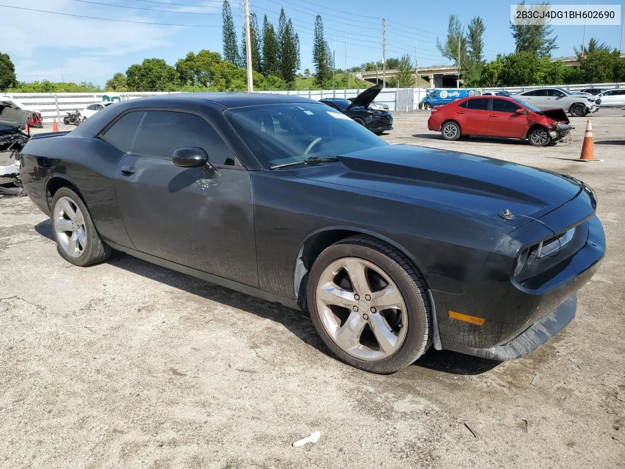 2011 Dodge Challenger VIN: 2B3CJ4DG1BH602690 Lot: 72180224