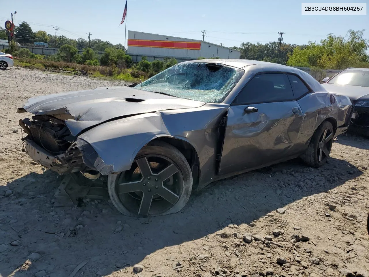 2B3CJ4DG8BH604257 2011 Dodge Challenger