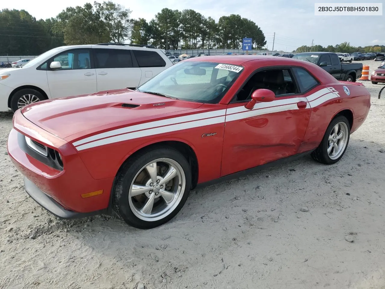 2011 Dodge Challenger R/T VIN: 2B3CJ5DT8BH501830 Lot: 72588244