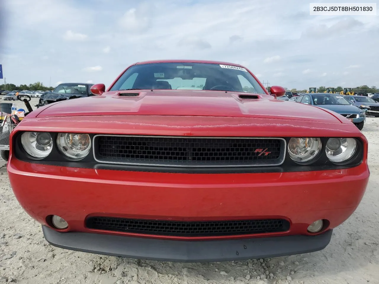 2011 Dodge Challenger R/T VIN: 2B3CJ5DT8BH501830 Lot: 72588244