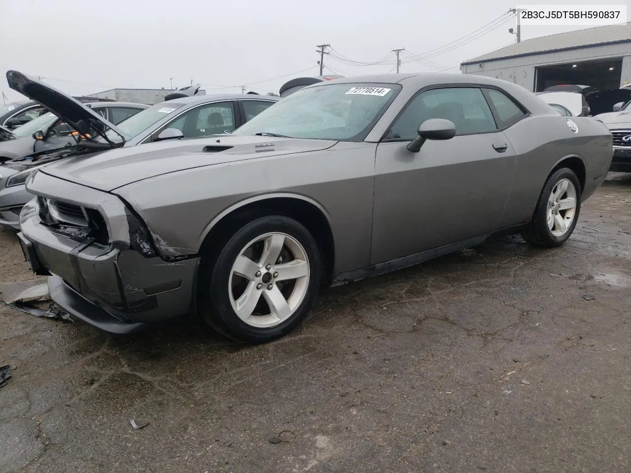 2011 Dodge Challenger R/T VIN: 2B3CJ5DT5BH590837 Lot: 72770514