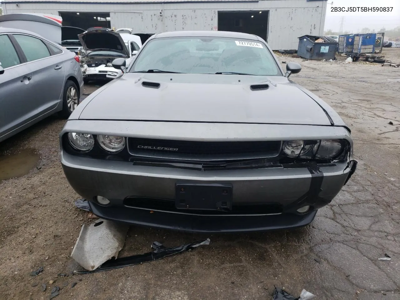 2011 Dodge Challenger R/T VIN: 2B3CJ5DT5BH590837 Lot: 72770514