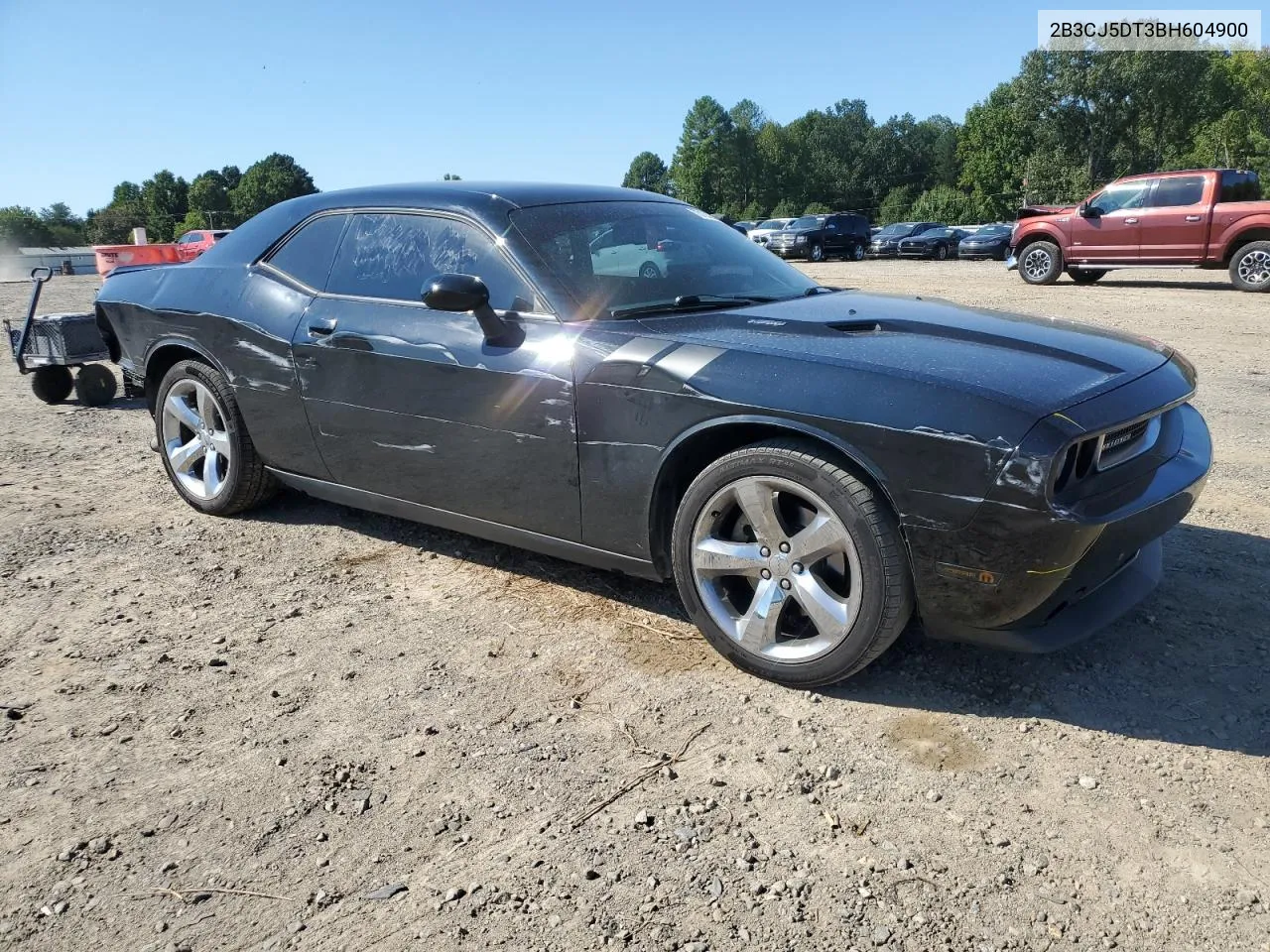 2011 Dodge Challenger R/T VIN: 2B3CJ5DT3BH604900 Lot: 73129994