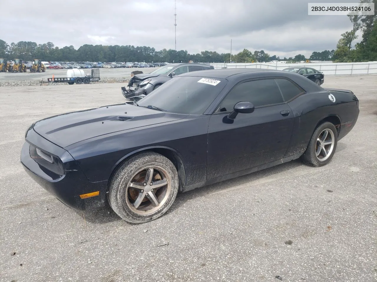 2B3CJ4DG3BH524106 2011 Dodge Challenger