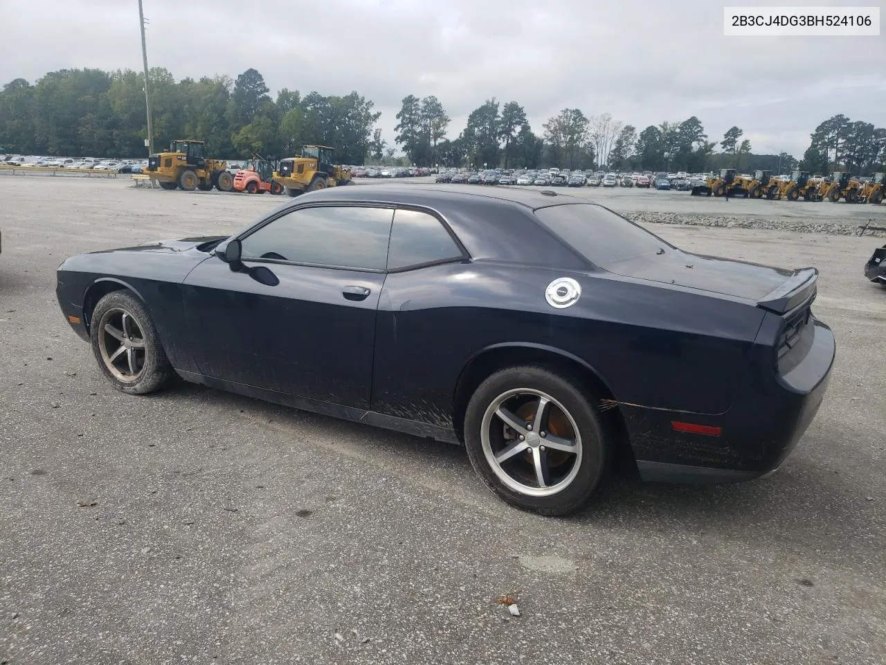 2B3CJ4DG3BH524106 2011 Dodge Challenger