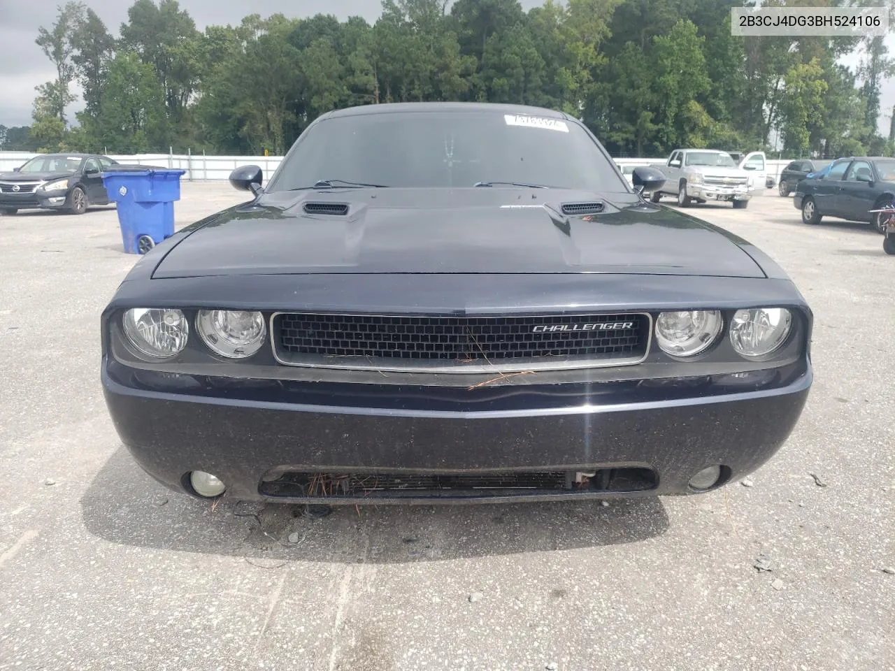 2B3CJ4DG3BH524106 2011 Dodge Challenger