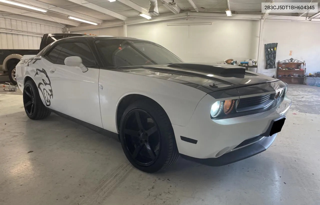 2011 Dodge Challenger R/T VIN: 2B3CJ5DT1BH604345 Lot: 74516334