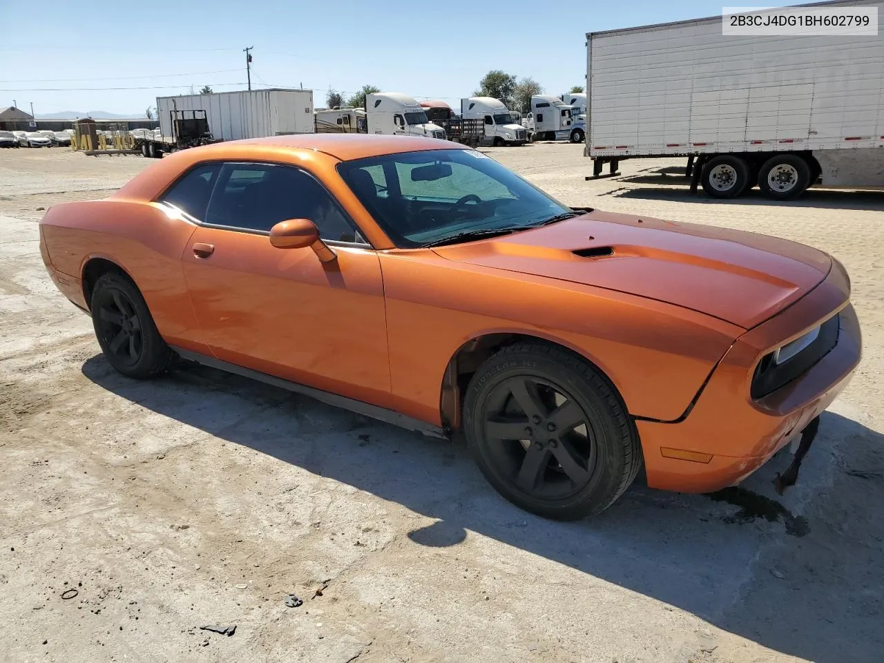 2011 Dodge Challenger VIN: 2B3CJ4DG1BH602799 Lot: 75476184