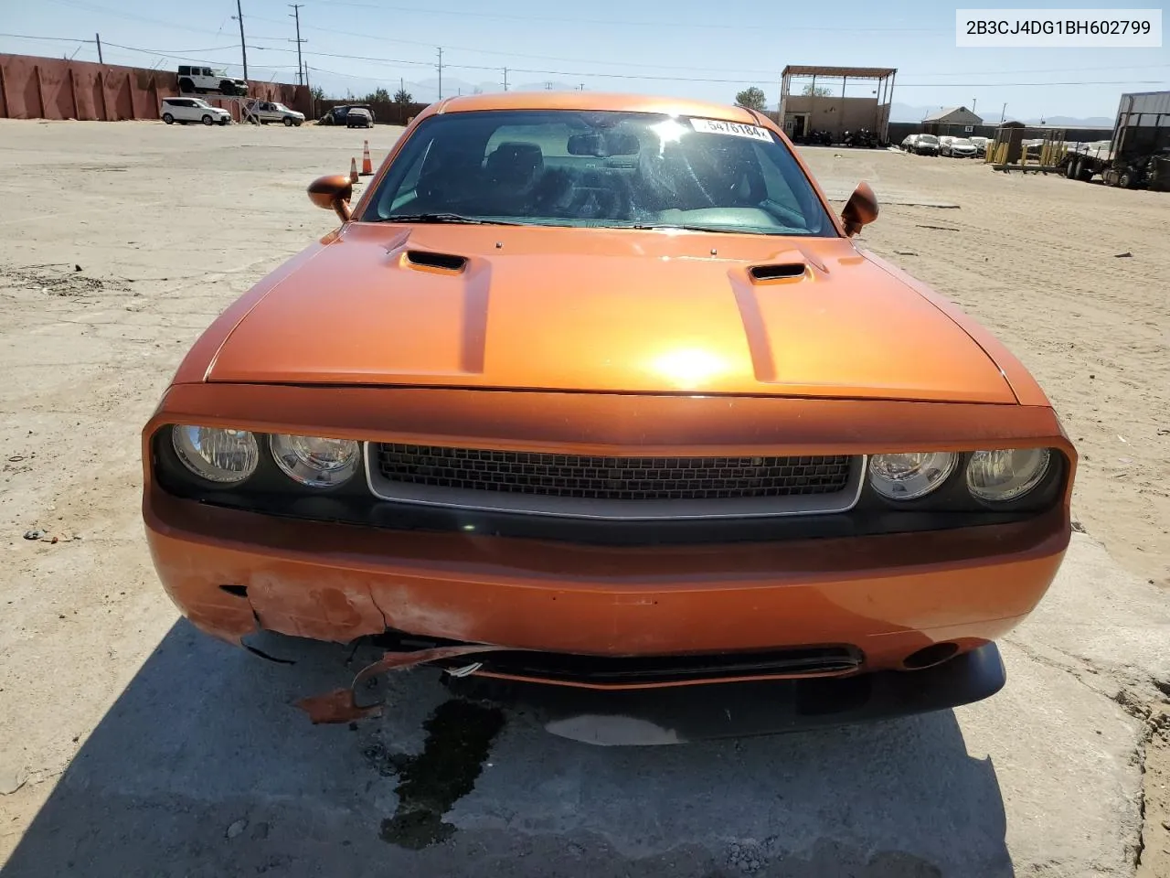 2011 Dodge Challenger VIN: 2B3CJ4DG1BH602799 Lot: 75476184