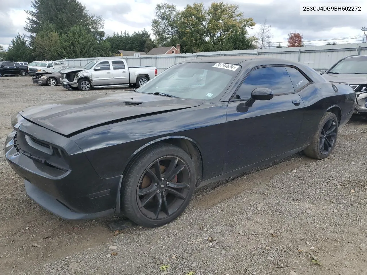 2011 Dodge Challenger VIN: 2B3CJ4DG9BH502272 Lot: 76144694