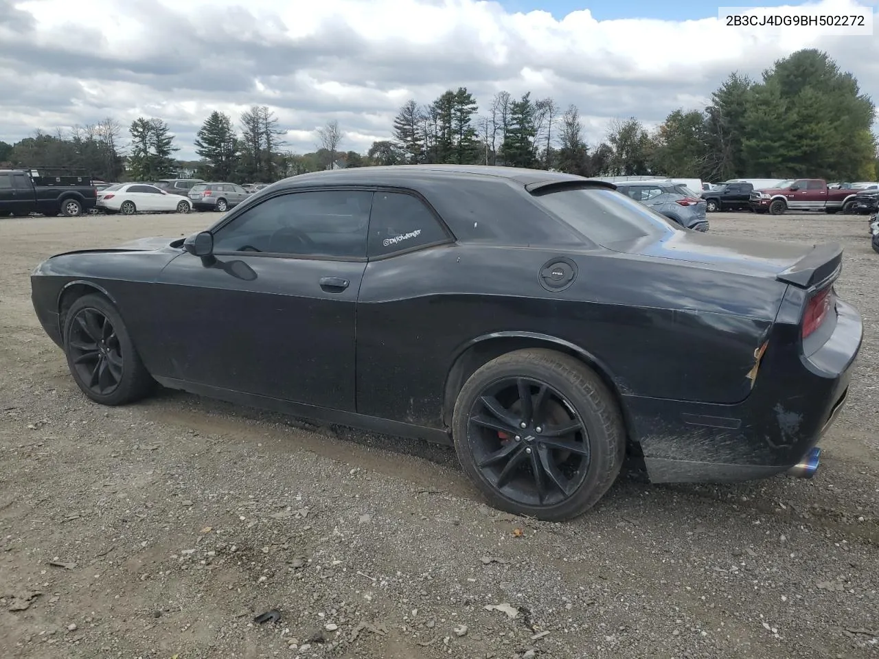 2011 Dodge Challenger VIN: 2B3CJ4DG9BH502272 Lot: 76144694