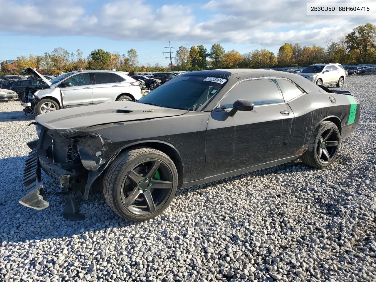 2011 Dodge Challenger R/T VIN: 2B3CJ5DT8BH604715 Lot: 77253944