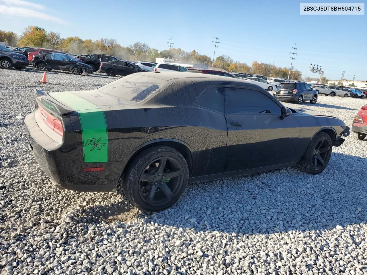 2011 Dodge Challenger R/T VIN: 2B3CJ5DT8BH604715 Lot: 77253944