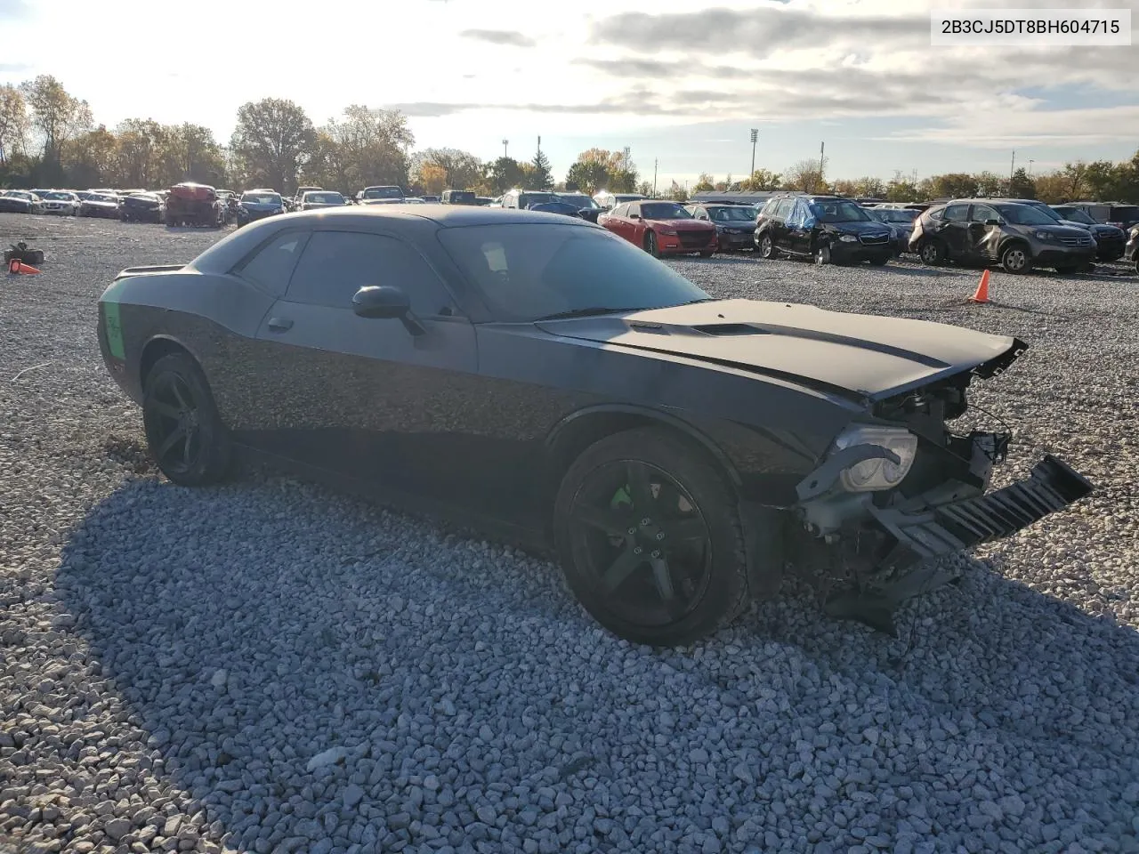 2011 Dodge Challenger R/T VIN: 2B3CJ5DT8BH604715 Lot: 77253944