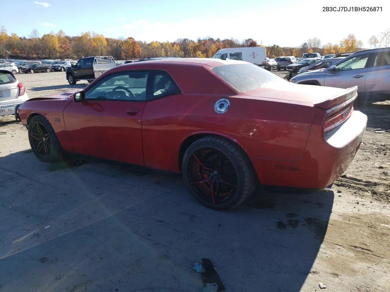 2B3CJ7DJ1BH526871 2011 Dodge Challenger Srt-8