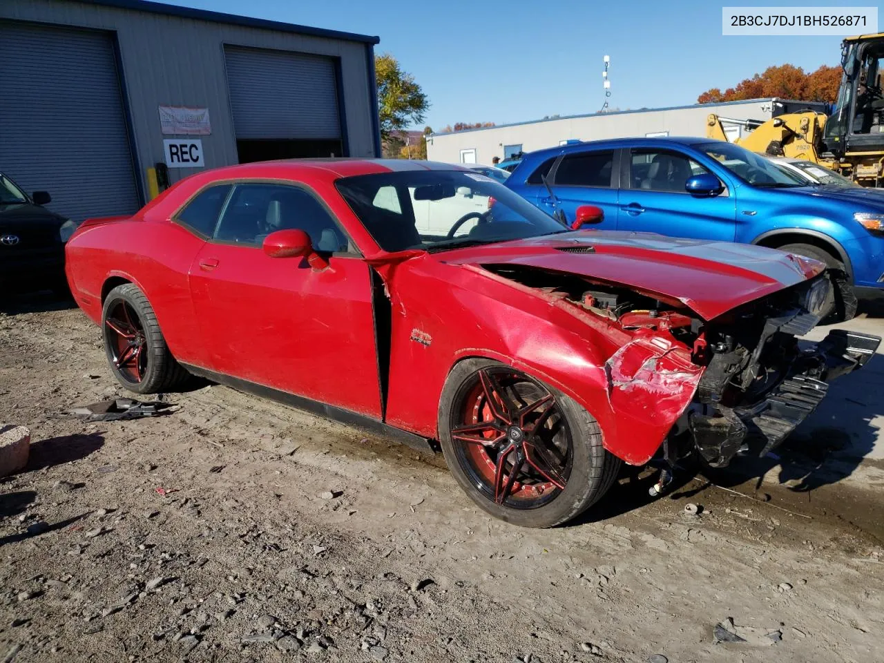 2011 Dodge Challenger Srt-8 VIN: 2B3CJ7DJ1BH526871 Lot: 77669004