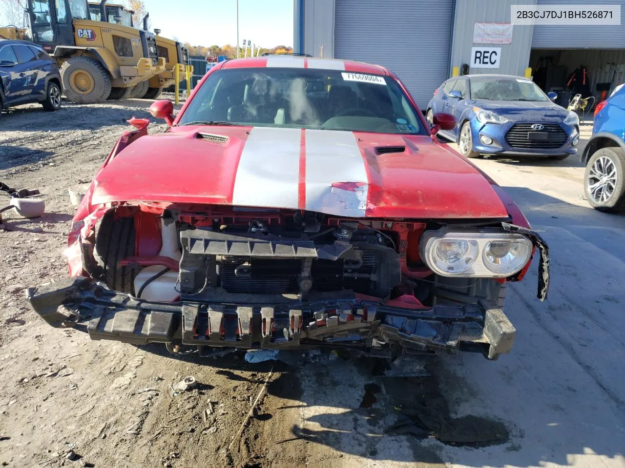 2011 Dodge Challenger Srt-8 VIN: 2B3CJ7DJ1BH526871 Lot: 77669004