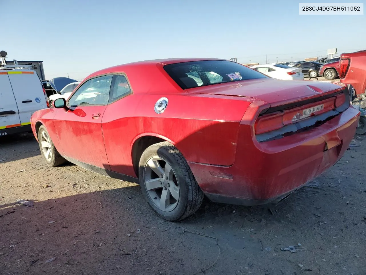 2011 Dodge Challenger VIN: 2B3CJ4DG7BH511052 Lot: 78054124