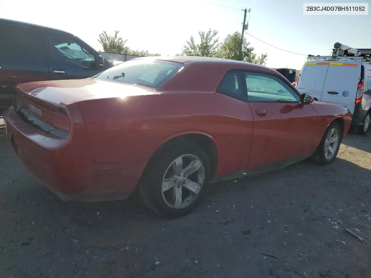 2011 Dodge Challenger VIN: 2B3CJ4DG7BH511052 Lot: 78054124