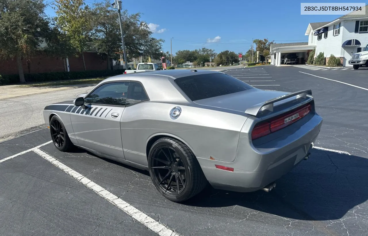 2011 Dodge Challenger R/T VIN: 2B3CJ5DT8BH547934 Lot: 79324424