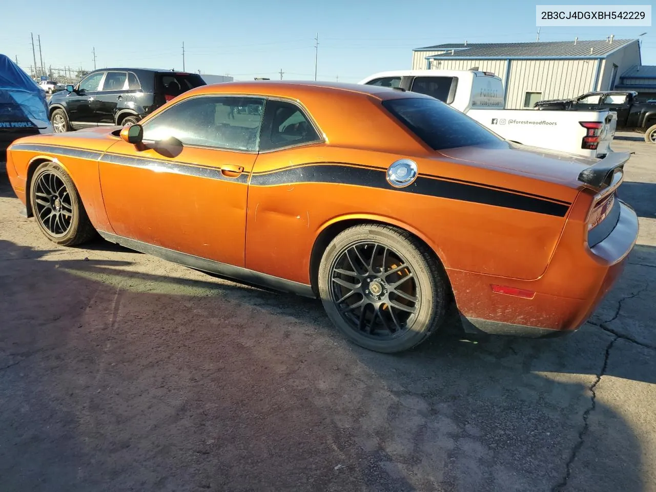 2011 Dodge Challenger VIN: 2B3CJ4DGXBH542229 Lot: 79354844