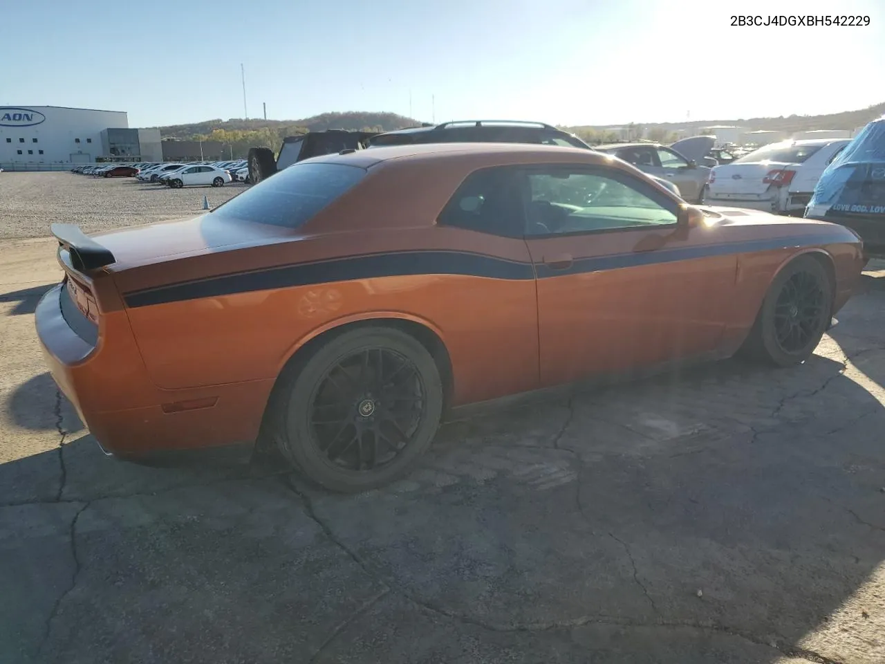 2011 Dodge Challenger VIN: 2B3CJ4DGXBH542229 Lot: 79354844