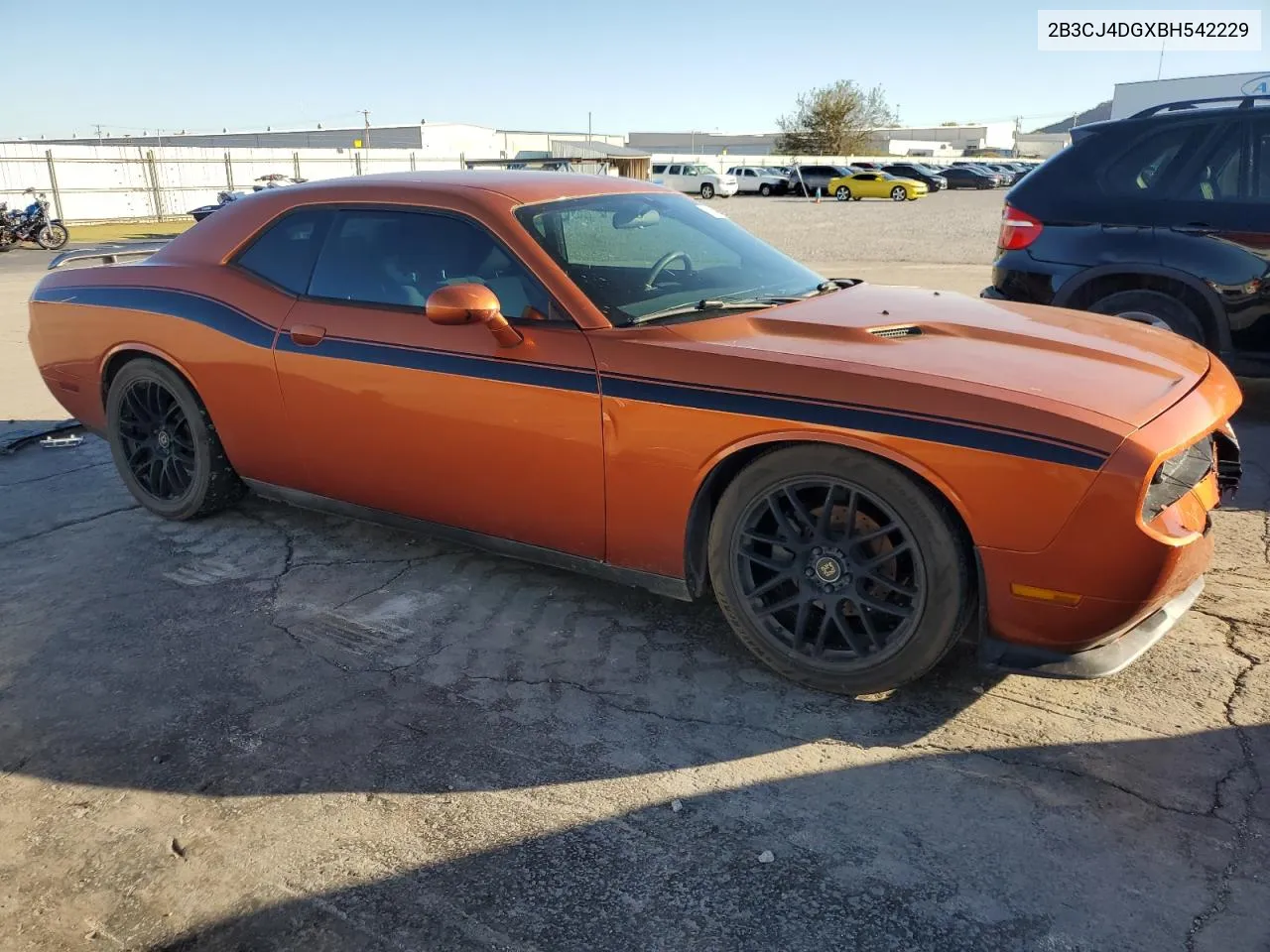 2011 Dodge Challenger VIN: 2B3CJ4DGXBH542229 Lot: 79354844