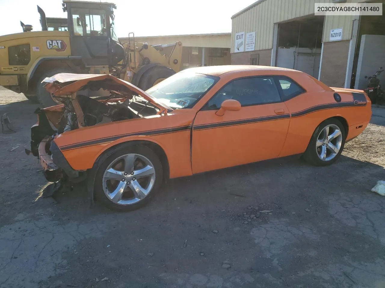 2012 Dodge Challenger Sxt VIN: 2C3CDYAG8CH141480 Lot: 46976744