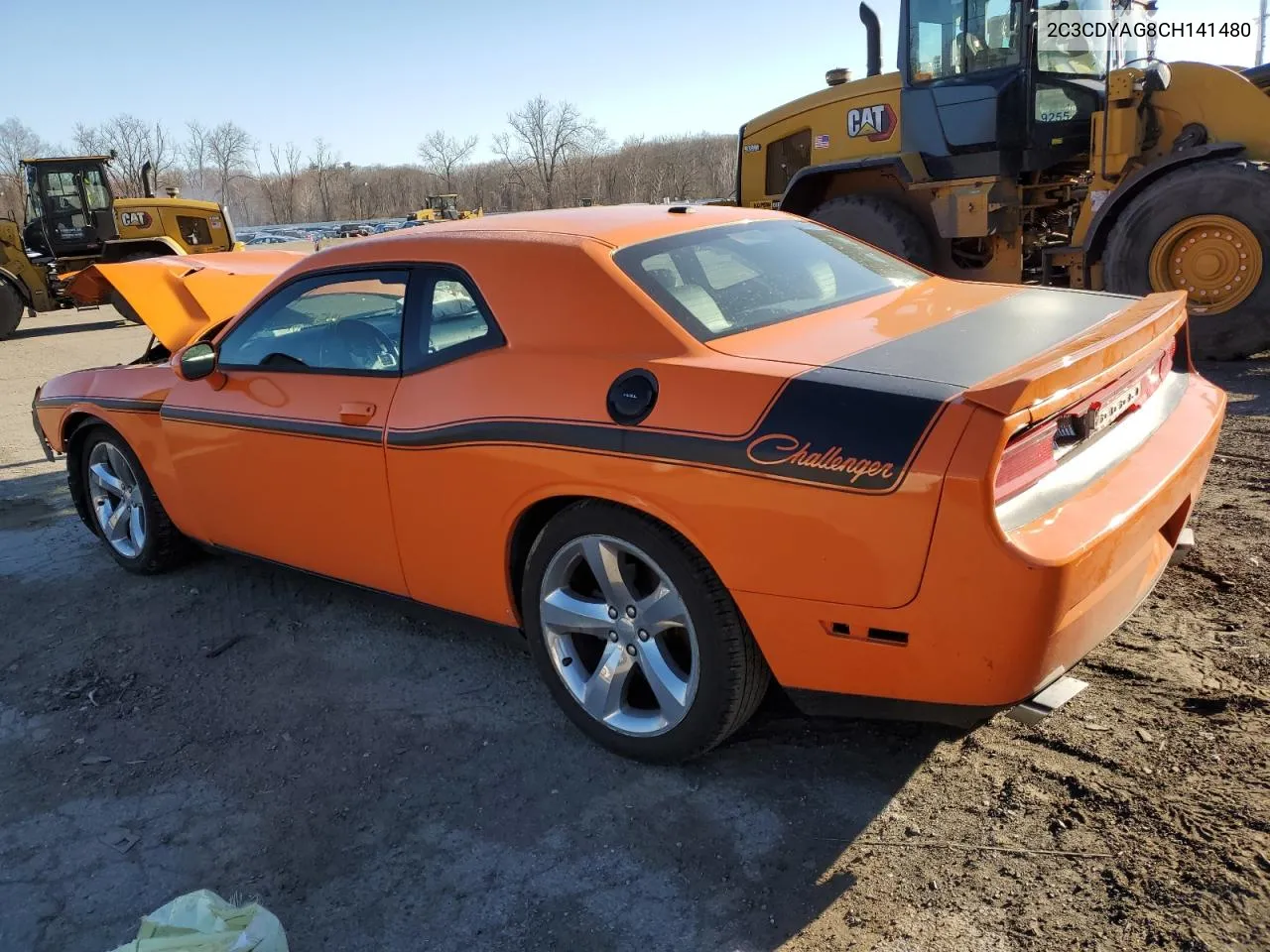 2012 Dodge Challenger Sxt VIN: 2C3CDYAG8CH141480 Lot: 46976744