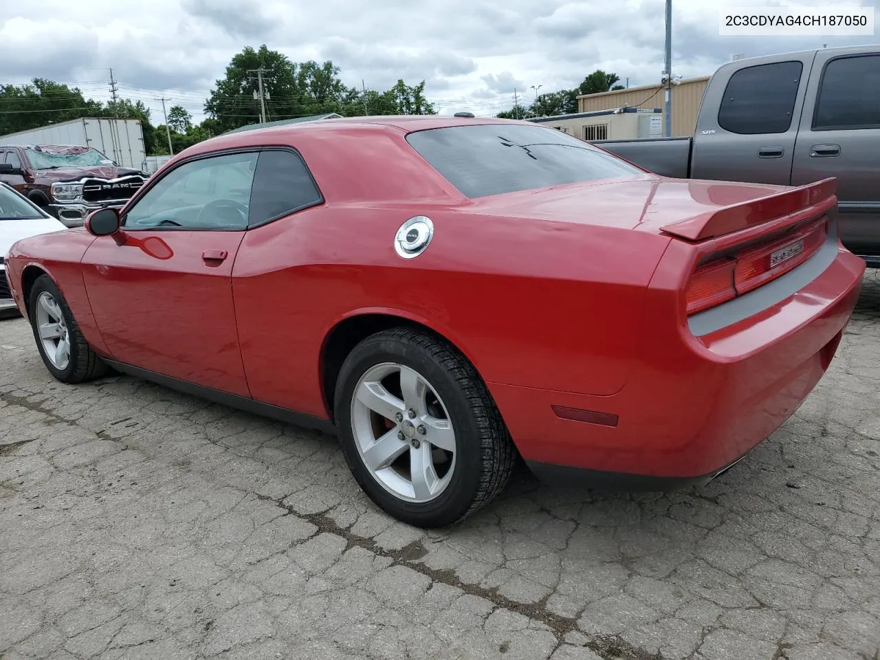 2012 Dodge Challenger Sxt VIN: 2C3CDYAG4CH187050 Lot: 52743774