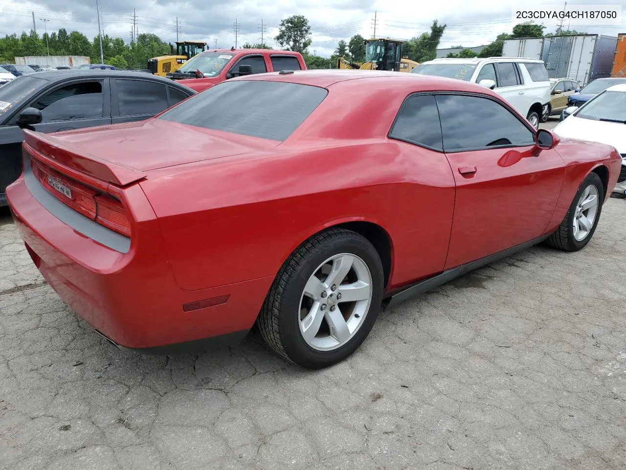 2012 Dodge Challenger Sxt VIN: 2C3CDYAG4CH187050 Lot: 52743774