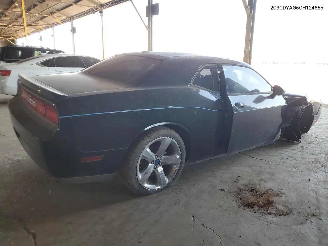 2C3CDYAG6CH124855 2012 Dodge Challenger Sxt