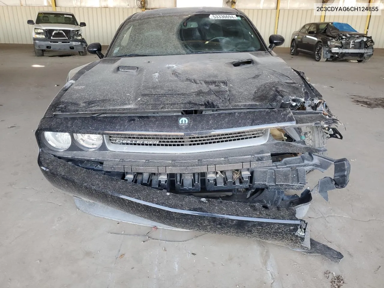 2C3CDYAG6CH124855 2012 Dodge Challenger Sxt