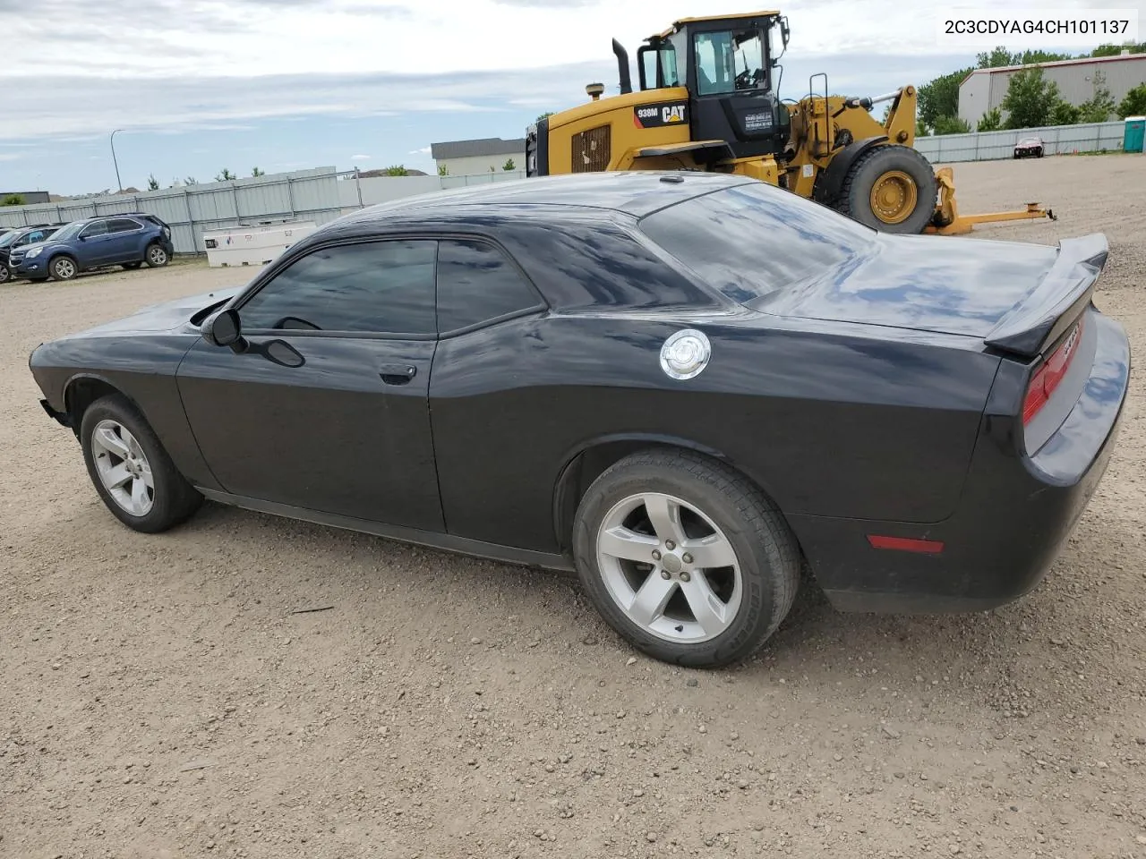 2C3CDYAG4CH101137 2012 Dodge Challenger Sxt