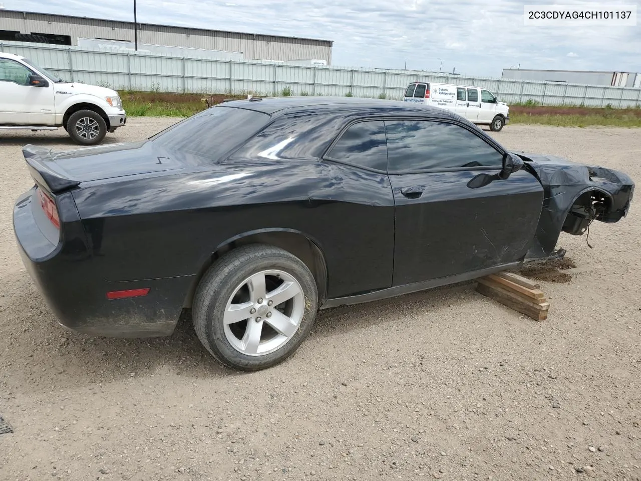 2012 Dodge Challenger Sxt VIN: 2C3CDYAG4CH101137 Lot: 57628874