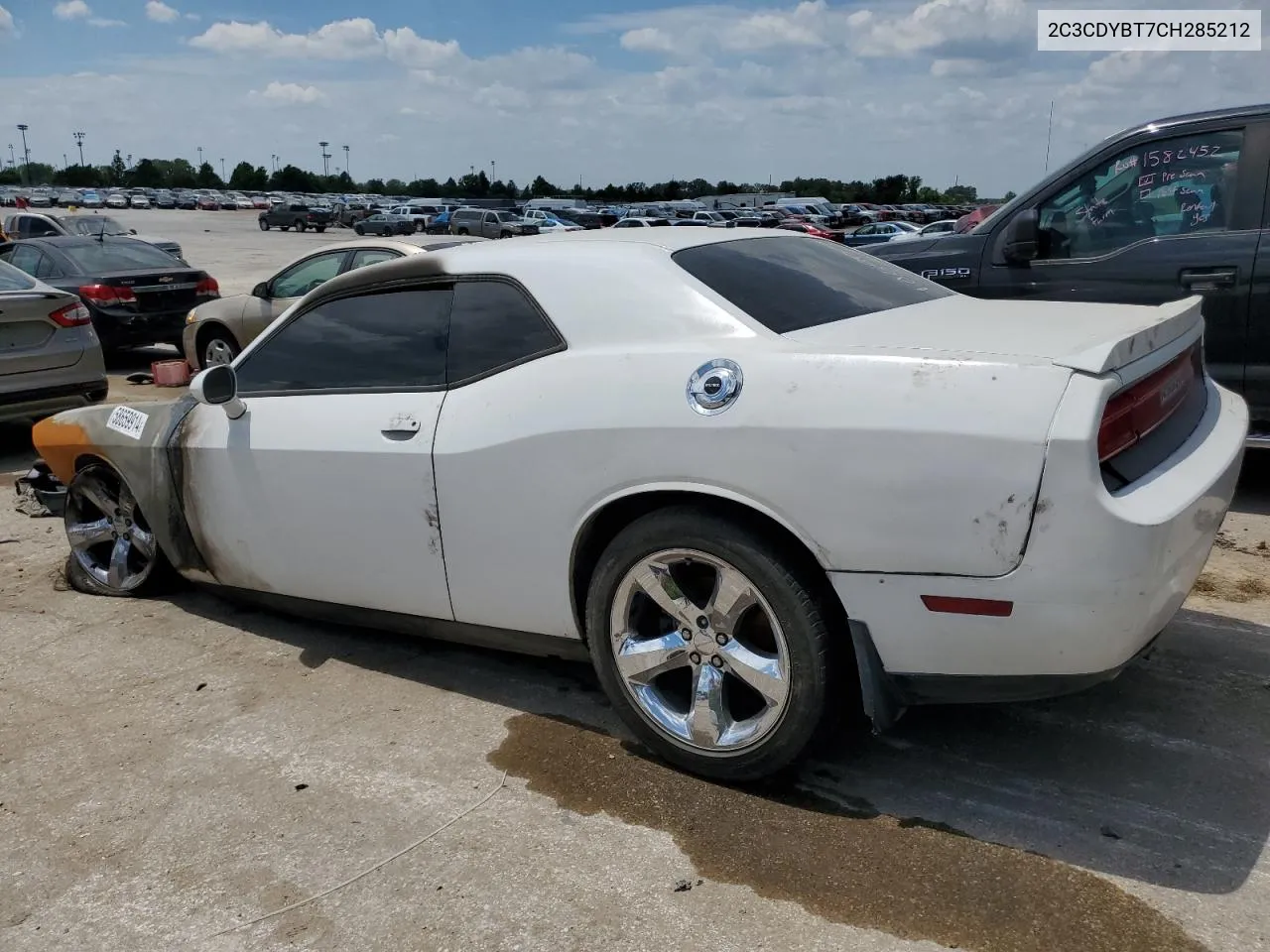 2012 Dodge Challenger R/T VIN: 2C3CDYBT7CH285212 Lot: 58659914