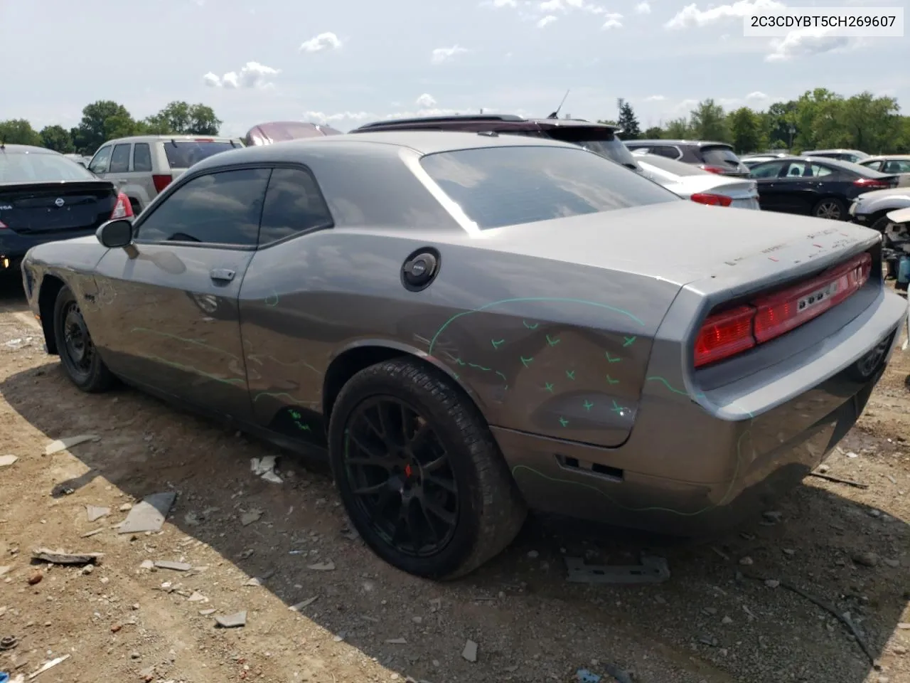 2012 Dodge Challenger R/T VIN: 2C3CDYBT5CH269607 Lot: 64468174