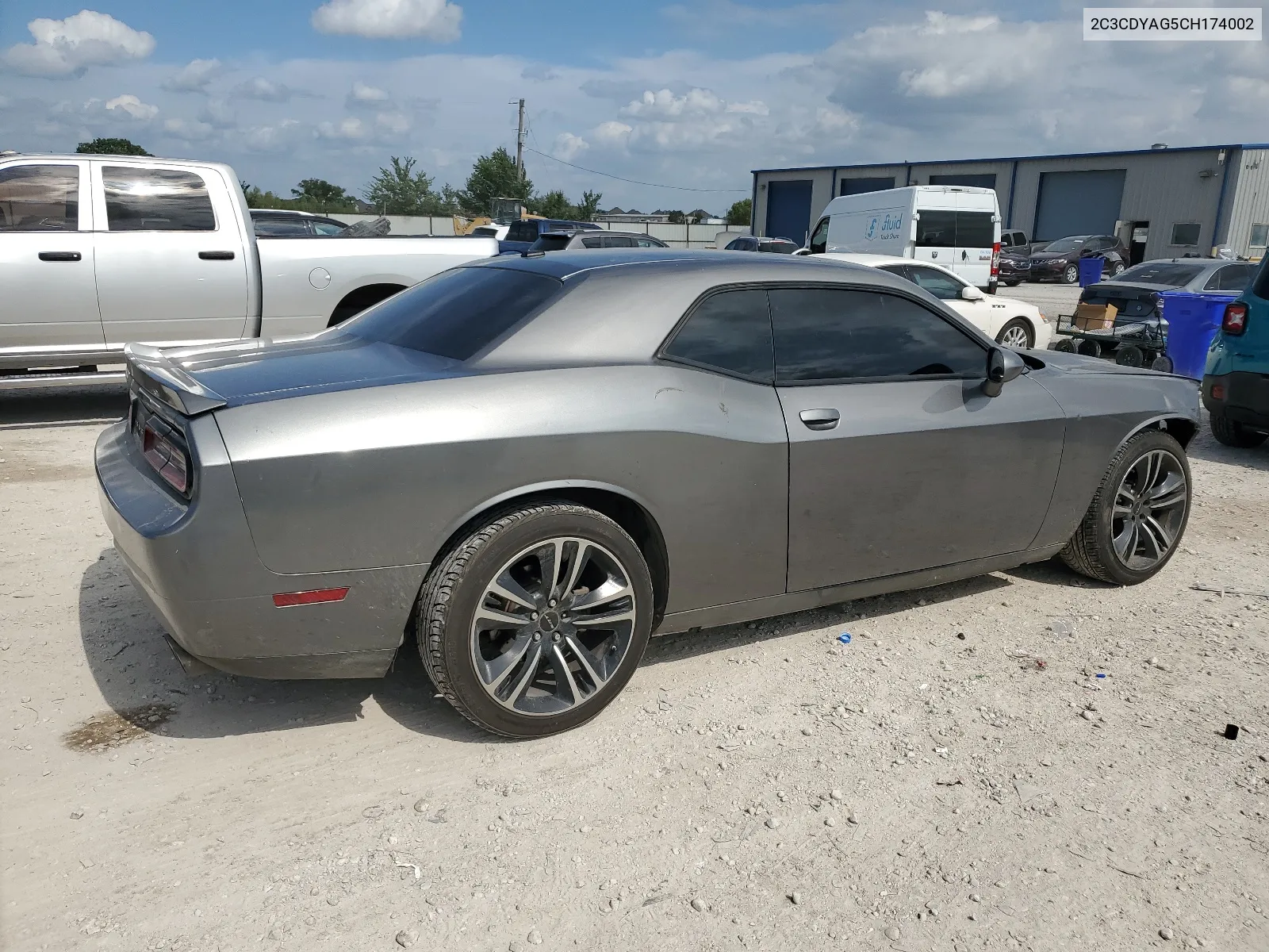 2C3CDYAG5CH174002 2012 Dodge Challenger Sxt