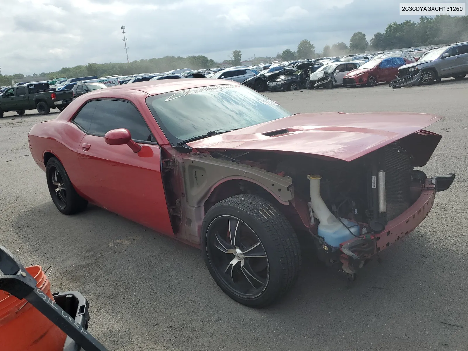 2C3CDYAGXCH131260 2012 Dodge Challenger Sxt