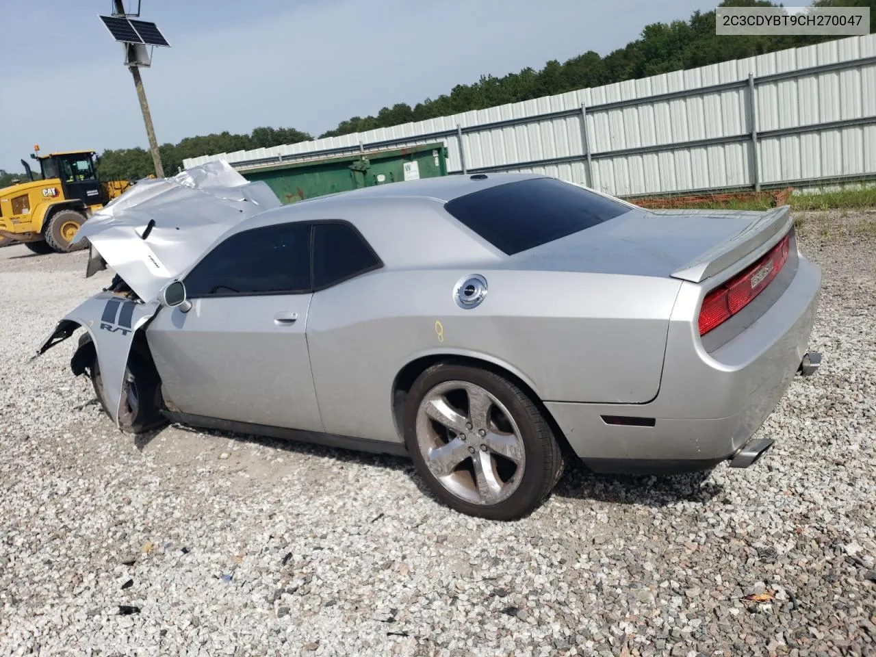 2012 Dodge Challenger R/T VIN: 2C3CDYBT9CH270047 Lot: 65998584