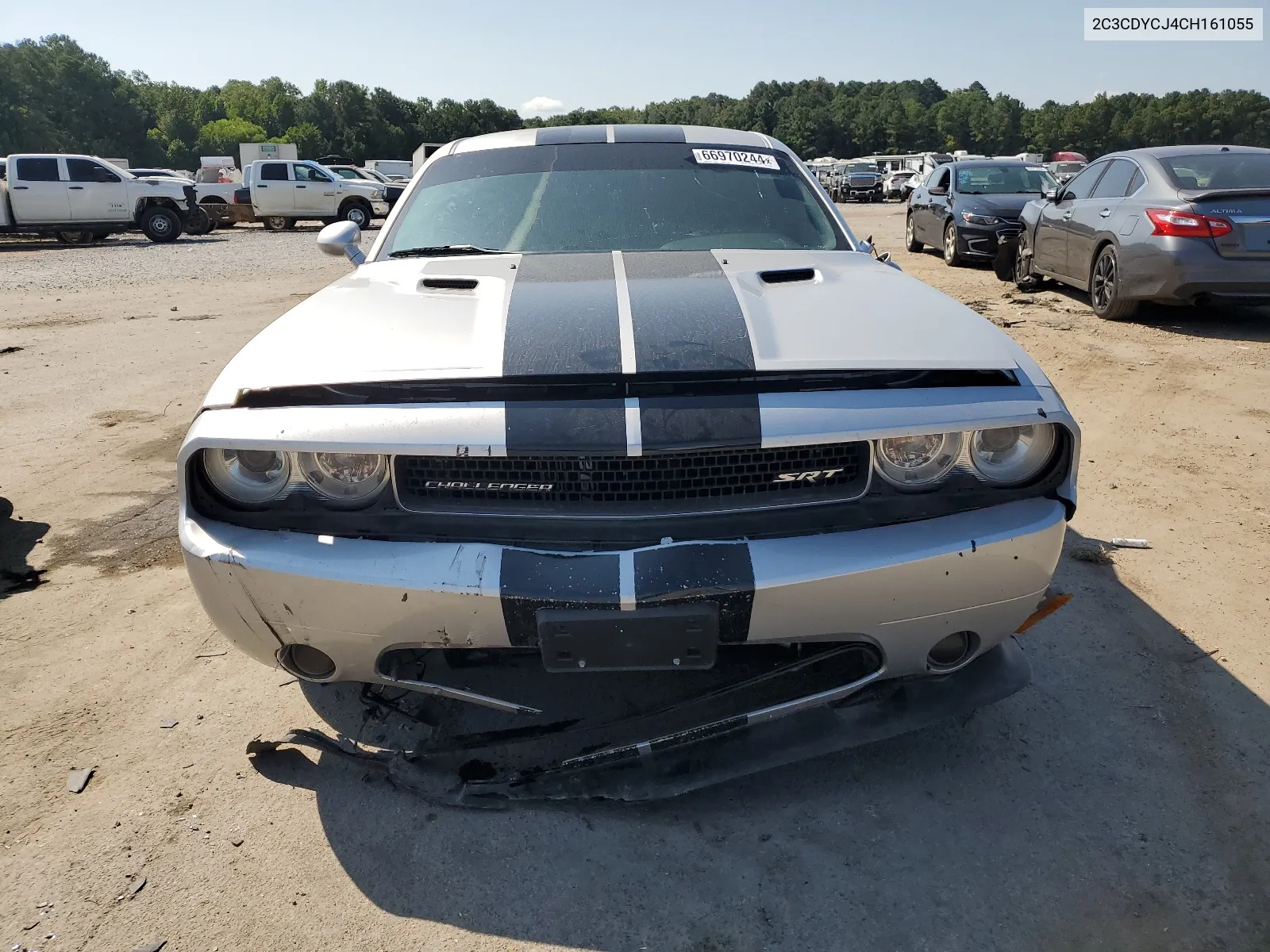 2C3CDYCJ4CH161055 2012 Dodge Challenger Srt-8